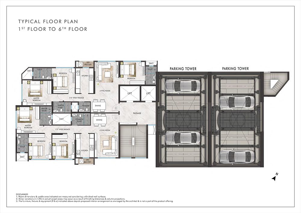 Rustomjee Aden Floor Plan