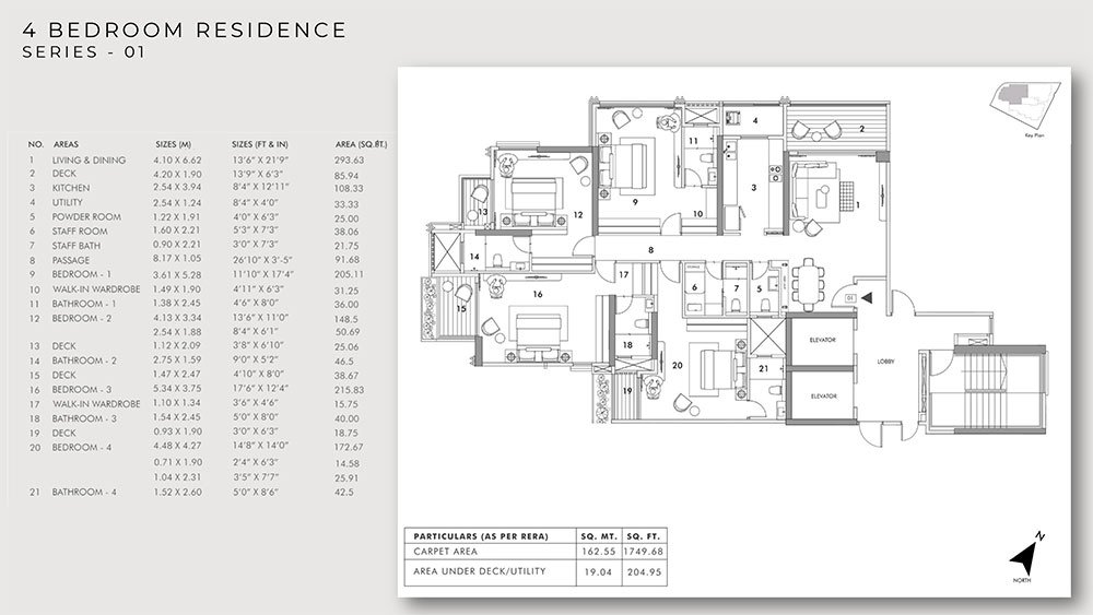 Rustomjee Ashiana Floor Plan