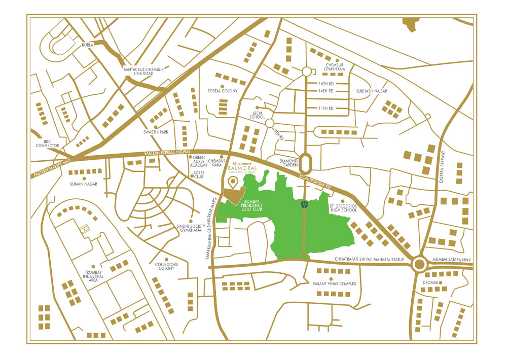 Rustomjee Balmoral Location