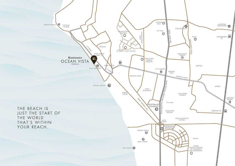 Rustomjee Ocean Vista Location