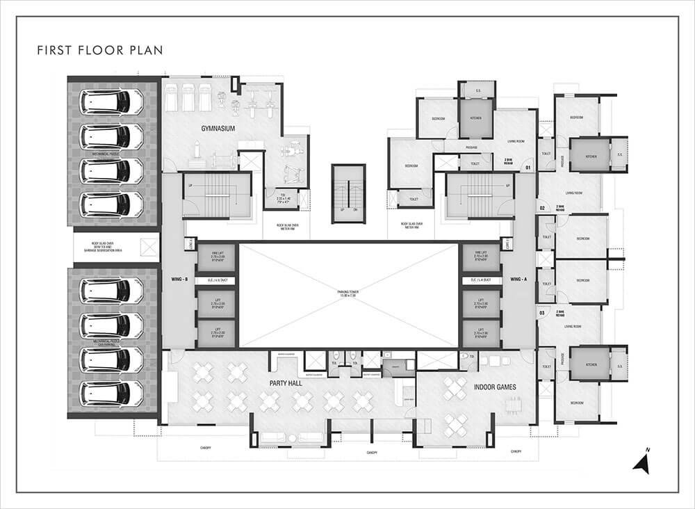 Rustomjee Stella Layout Plan
